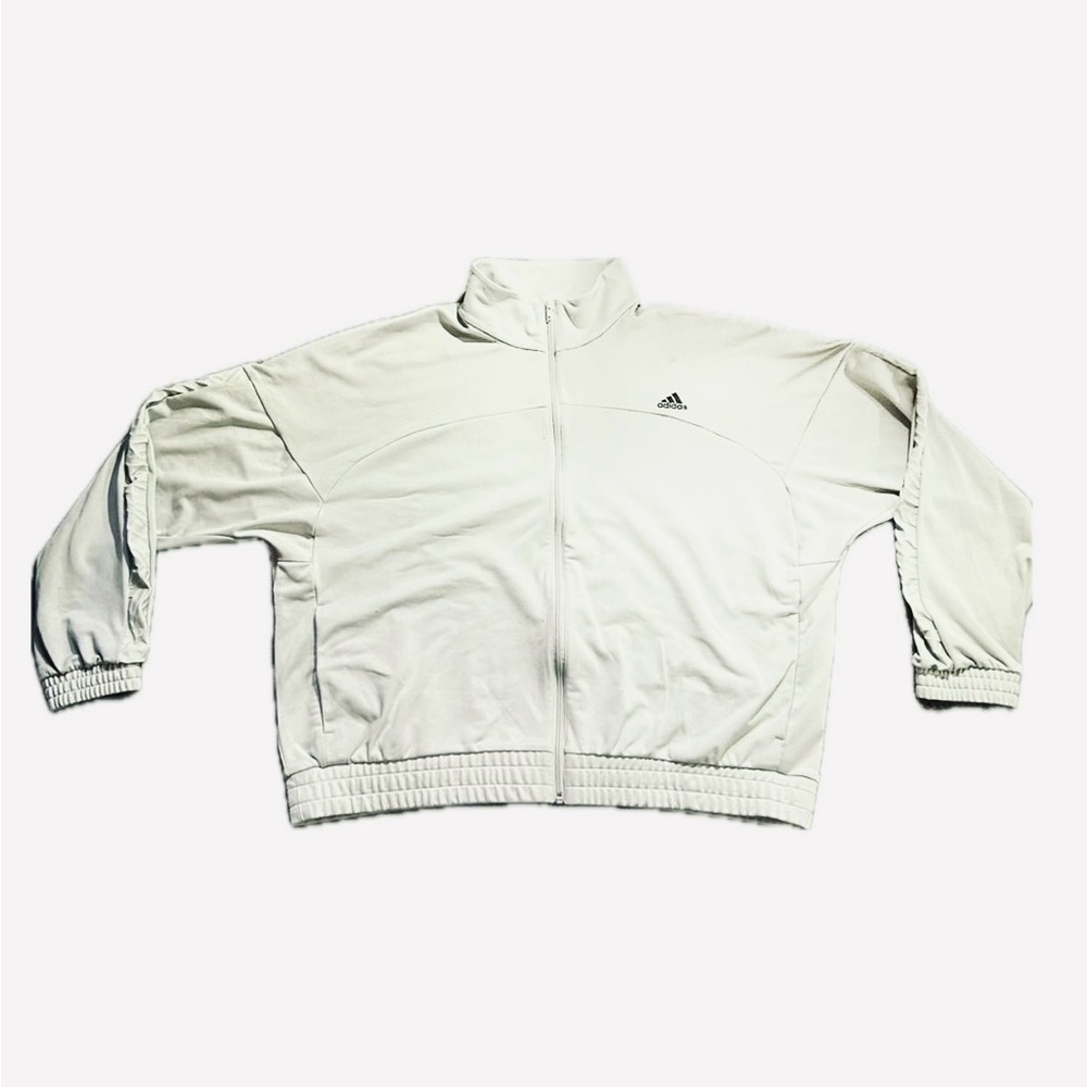 Adidas aero ready sage green women’s jacket